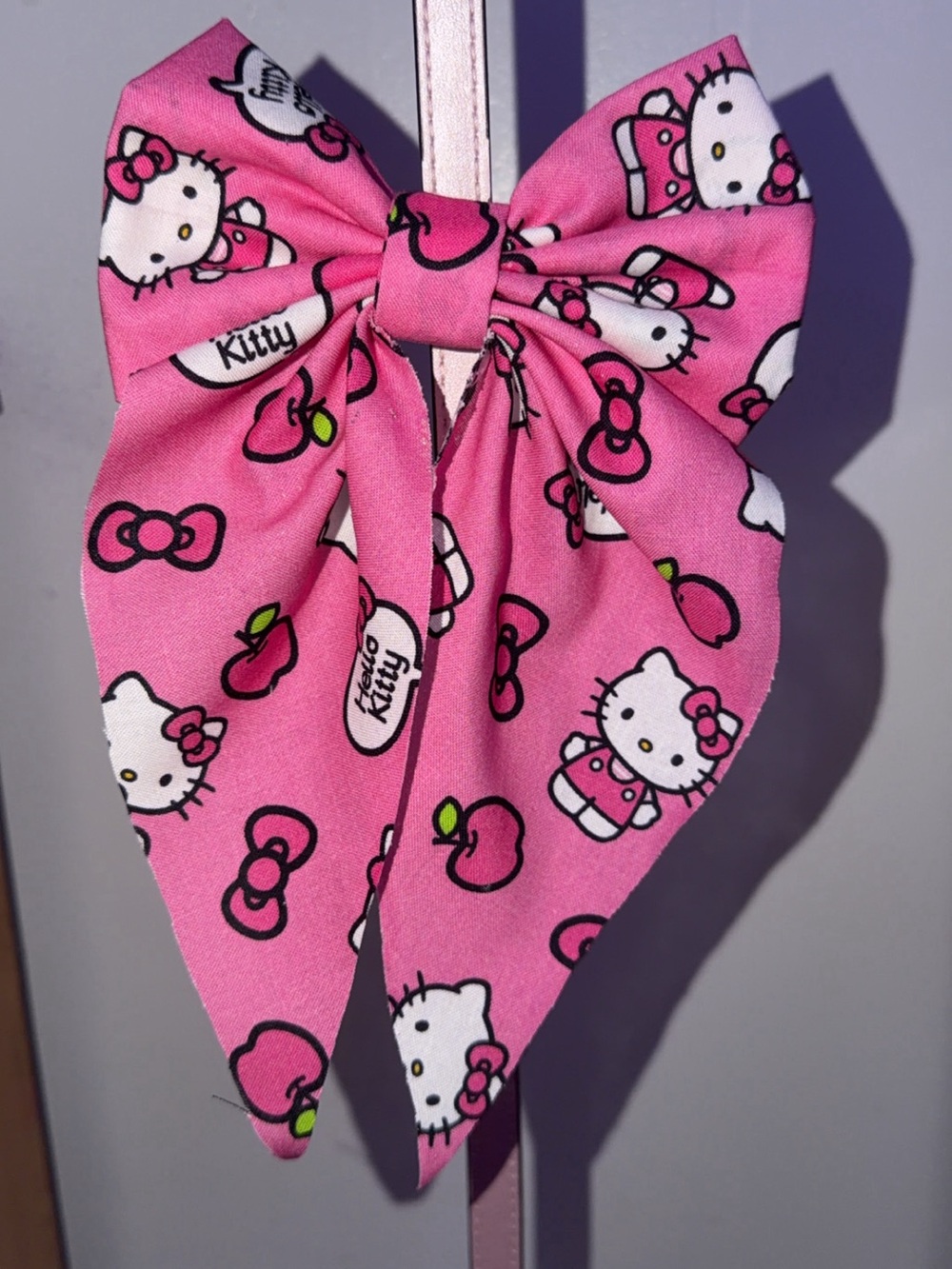 Hello Kitty Pink Bow Hair Clip